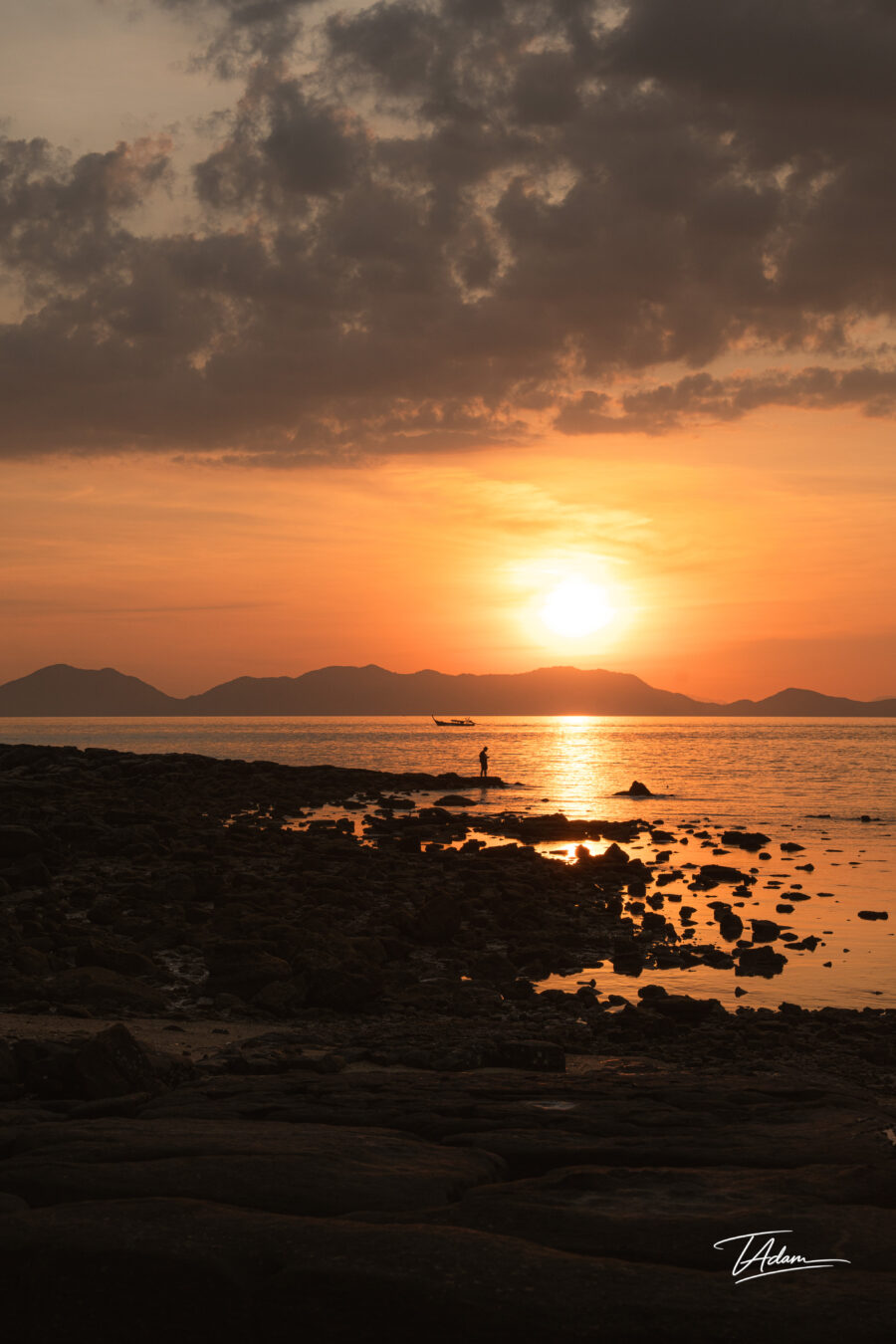 Sunset beach Krabi